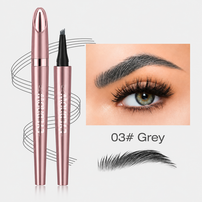 Waterproof Quadruple Eyebrow Pencil Essential for going out
