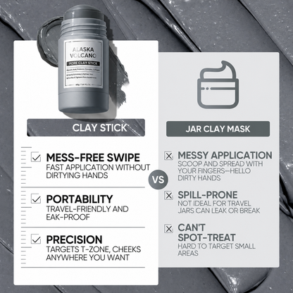 Cleansing mask mud removes blackheads, exfoliates, and minimizes pores
