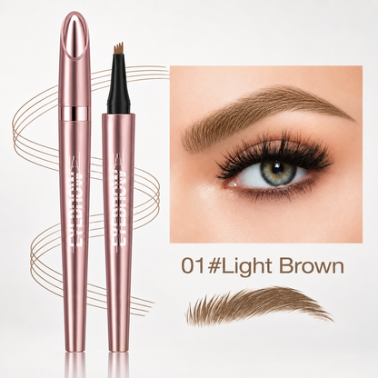 Waterproof Quadruple Eyebrow Pencil Essential for going out