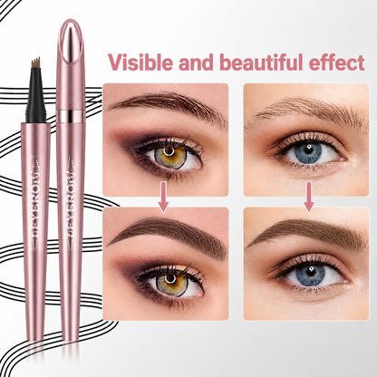 Waterproof Quadruple Eyebrow Pencil Essential for going out