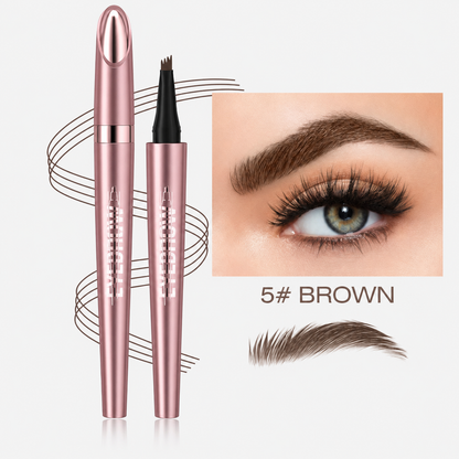 Waterproof Quadruple Eyebrow Pencil Essential for going out