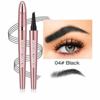 Waterproof Quadruple Eyebrow Pencil Essential for going out
