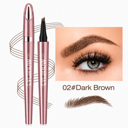 Waterproof Quadruple Eyebrow Pencil Essential for going out