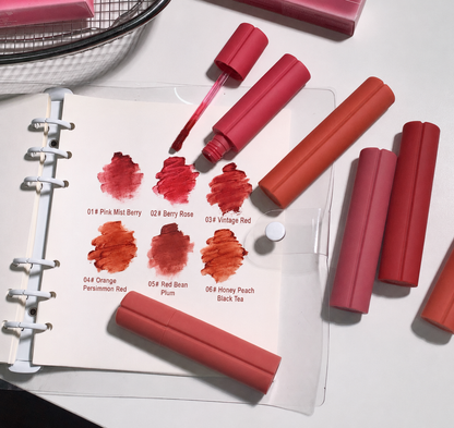 Velvet Mist lip glaze Lightweight velvet texture with rich-Must stand out